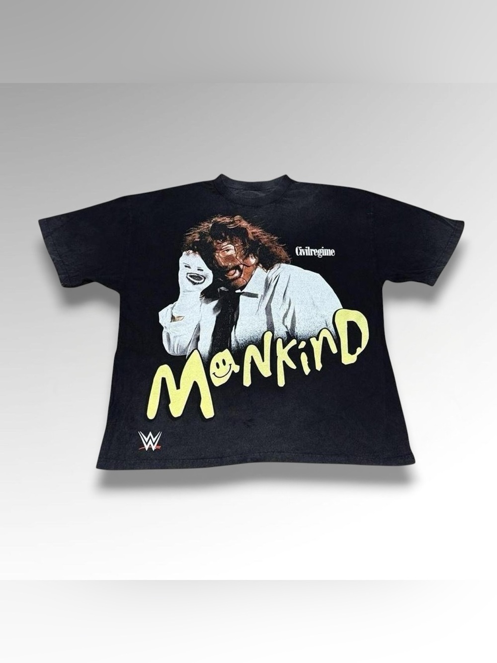 Civil Regime x WWE Mick Foley Mankind Have a Nice Day Tee
